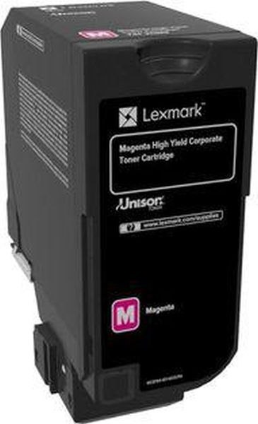 Kaseta z tonerem LEXMARK CS725 Purpurowy 74C2HME Kaseta z tonerem LEXMARK CS725 Purpurowy 74C2HME