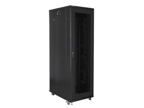 SZAFA INSTALACYJNA RACK STOJĄCA 19" 42U 800X1000 CZARNA DRZWI PERFOROWANE LANBERG (FLAT PACK) SZAFA INSTALACYJNA RACK STOJĄCA 19" 42U 800X1000 CZARNA DRZWI PERFOROWANE LANBERG (FLAT PACK)