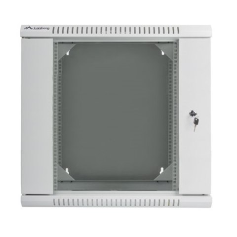 Szafa instalacyjna wisząca dwusekcyjna 19'' 12U 600X600mm szara Szafa instalacyjna wisząca dwusekcyjna 19'' 12U 600X600mm szara