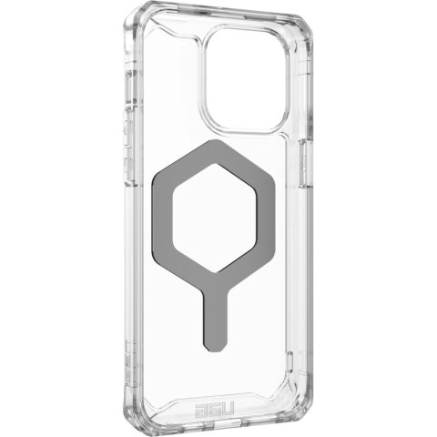 UAG Plyo Magsafe - obudowa ochronna do iPhone 15 Pro Max kompatybilna z MagSafe (ice-silver) UAG Plyo Magsafe - obudowa ochronna do iPhone 15 Pro Max kompatybilna z MagSafe (ice-silver)