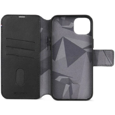Decoded Detachable Wallet - skórzana obudowa ochronna do iPhone 15 Plus kompatybilna z MagSafe (black) Decoded Detachable Wallet - skórzana obudowa ochronna do iPhone 15 Plus kompatybilna z MagSafe (black)