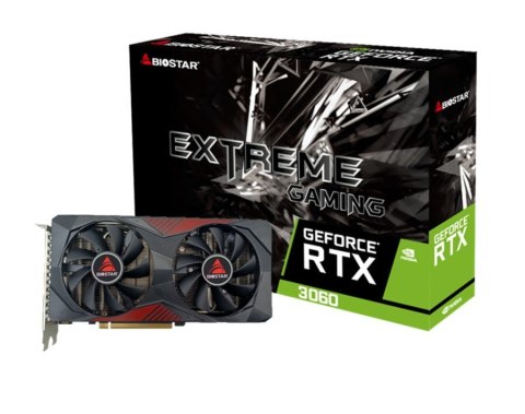 Karta graficzna BIOSTAR RTX 3060 12 GB (VN3606RML9) Karta graficzna BIOSTAR RTX 3060 12 GB (VN3606RML9)