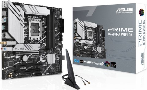 Płyta główna ASUS PRIME B760M-A WIFI D4 (Socket 1700 /micro ATX) Płyta główna ASUS PRIME B760M-A WIFI D4 (Socket 1700 /micro ATX)