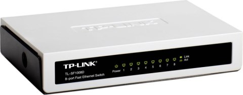 Przełącznik TP-LINK TL-SF1008D (8x 10/100 ) Przełącznik TP-LINK TL-SF1008D (8x 10/100 )