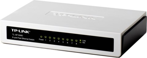 Przełącznik TP-LINK TL-SF1008D (8x 10/100 ) Przełącznik TP-LINK TL-SF1008D (8x 10/100 )