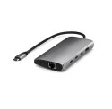 SATECHI ST-P8KEM (Szary /USB Typ C ) SATECHI ST-P8KEM (Szary /USB Typ C )