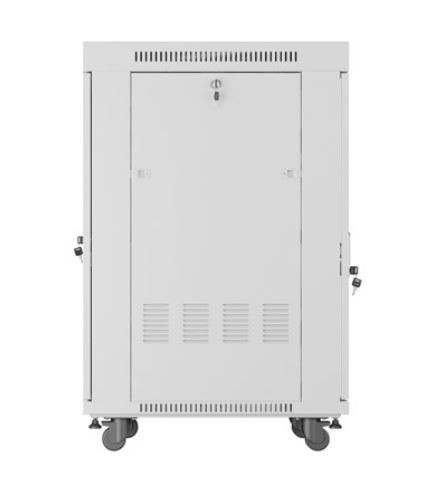 SZAFA INSTALACYJNA RACK STOJĄCA 19" 22U 600X800 SZARA DRZWI SZKLANE LCD LANBERG (FLAT PACK) V2 SZAFA INSTALACYJNA RACK STOJĄCA 19" 22U 600X800 SZARA DRZWI SZKLANE LCD LANBERG (FLAT PACK) V2