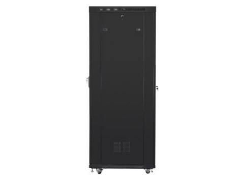 SZAFA INSTALACYJNA RACK STOJĄCA 19" 42U 800X1000 CZARNA DRZWI SZKLANE LCD LANBERG (FLAT PACK) SZAFA INSTALACYJNA RACK STOJĄCA 19" 42U 800X1000 CZARNA DRZWI SZKLANE LCD LANBERG (FLAT PACK)