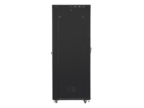 SZAFA INSTALACYJNA RACK STOJĄCA 19" 47U 800X1000 CZARNA DRZWI SZKLANE LCD LANBERG (FLAT PACK) SZAFA INSTALACYJNA RACK STOJĄCA 19" 47U 800X1000 CZARNA DRZWI SZKLANE LCD LANBERG (FLAT PACK)