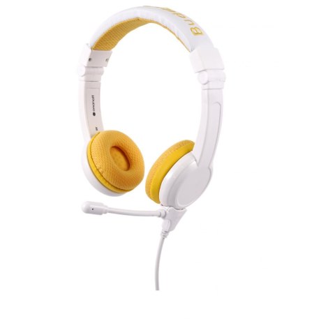 Słuchawki Na głowę BUDDYPHONE School+ (1.4m /3.5 mm wtyk/Biało-żółty) Słuchawki Na głowę BUDDYPHONE School+ (1.4m /3.5 mm wtyk/Biało-żółty)