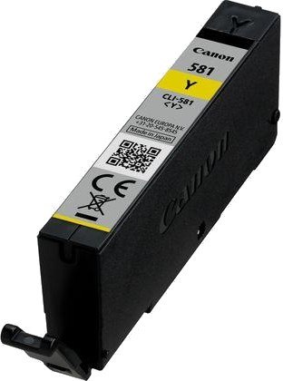 Tusz CANON CLI-581 Żółty 2105C001 Tusz CANON CLI-581 Żółty 2105C001