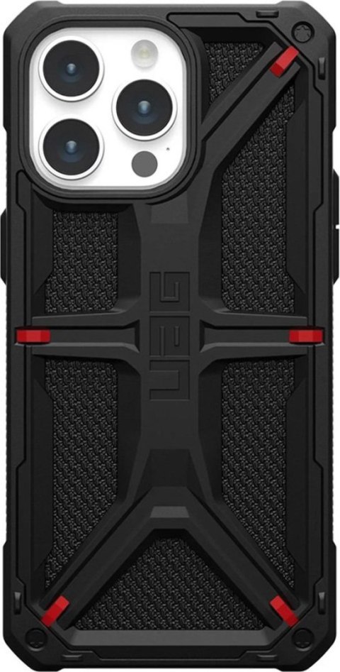 UAG Monarch - obudowa ochronna do iPhone 15 Pro Max (kevlar black) UAG Monarch - obudowa ochronna do iPhone 15 Pro Max (kevlar black)