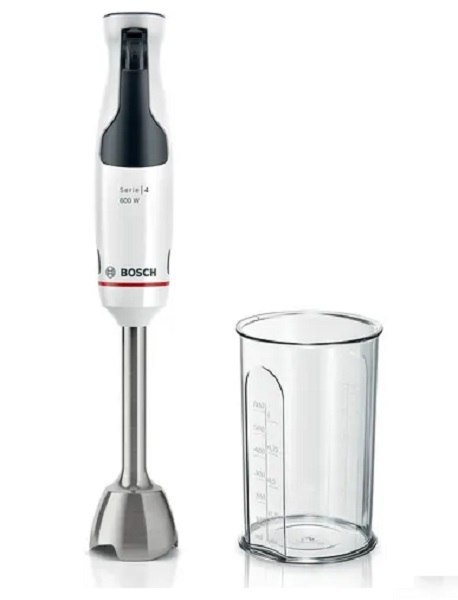 Blender Czarno-srebrny BOSCH MSM4W210 Blender Czarno-srebrny BOSCH MSM4W210