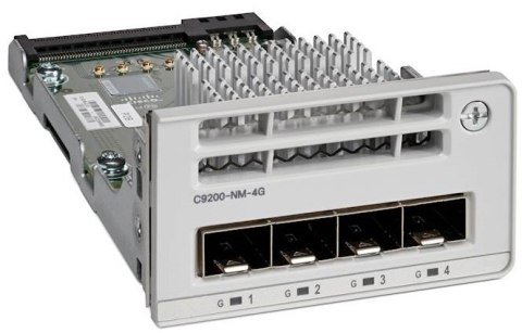CISCO C9200-NM-4G= Cisco Catalyst 9200 4 x 1G Network Module spare CISCO C9200-NM-4G= Cisco Catalyst 9200 4 x 1G Network Module spare