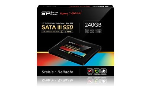 Dysk SSD SILICON POWER Silm S55 240GB (2.5″ /240 GB ) Dysk SSD SILICON POWER Silm S55 240GB (2.5″ /240 GB )