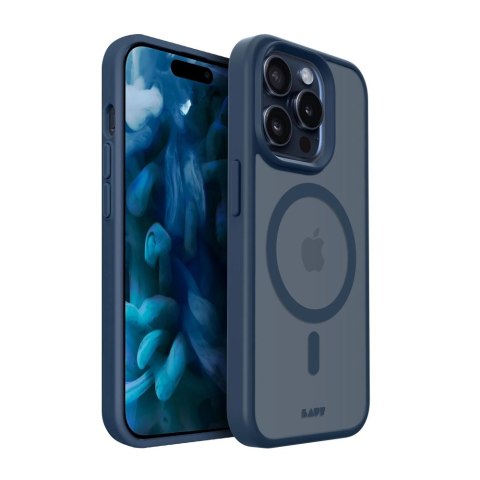 LAUT Huex Protect - obudowa ochronna do iPhone 15 Pro kompatybilna z MagSafe (dark blue) LAUT Huex Protect - obudowa ochronna do iPhone 15 Pro kompatybilna z MagSafe (dark blue)