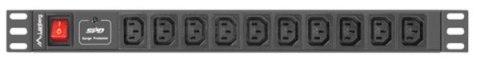 Listwa zasilająca LANBERG PDU-10I-0200-IEC-BK Listwa zasilająca LANBERG PDU-10I-0200-IEC-BK