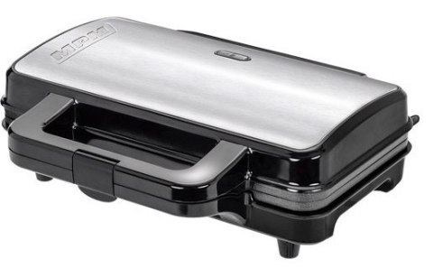 Opiekacz MPM MGO-20M (1000W /Inox-czarny ) Opiekacz MPM MGO-20M (1000W /Inox-czarny )