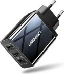 Słuchawki bezprzewodowe UGREEN QOLTEC 50816 (Czarny) Słuchawki bezprzewodowe UGREEN QOLTEC 50816 (Czarny)