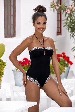 Jednoczęściowy strój kąpielowy Kostium kąpielowy Model L4362/0 Black - Lorin - 36