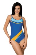 Jednoczęściowy strój kąpielowy Kostium kąpielowy Model LO-18 V1 7131 Blue - Lorin - 38 Jednoczęściowy strój kąpielowy Kostium kąpielowy Model LO-18 V1 7131 Blue - Lorin - 38