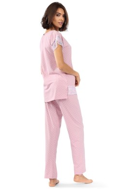 Piżama Damska Model P-1524 Powder Pink - Lorin - 36
