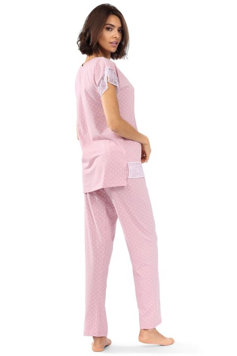 Piżama Damska Model P-1524 Powder Pink - Lorin - 36 Piżama Damska Model P-1524 Powder Pink - Lorin - 36