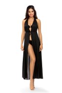 Sukienka Plażow Tunika Model L6034 Black - Lorin - uniwersalny
