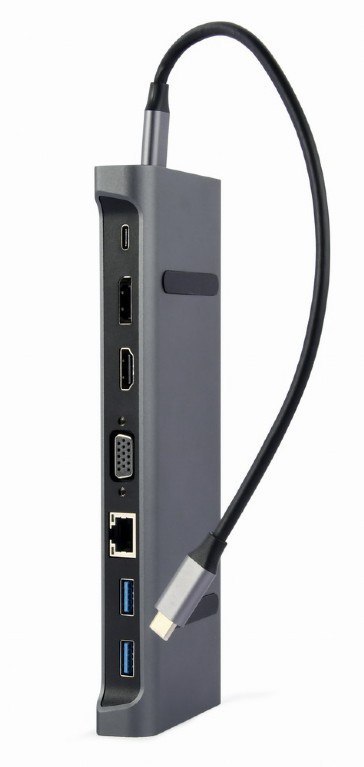 Adapter GEMBIRD A-CM-COMBO9-02 USB - HDMI Adapter GEMBIRD A-CM-COMBO9-02 USB - HDMI