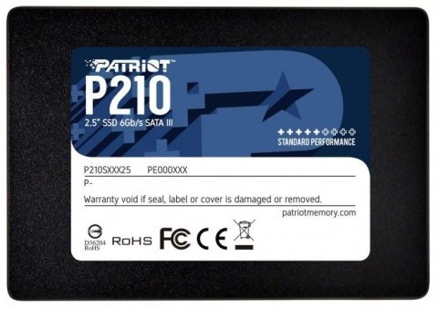 Dysk SSD PATRIOT P210 256 GB (2.5″ /256 GB ) Dysk SSD PATRIOT P210 256 GB (2.5″ /256 GB )