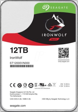Dysk serwerowy HDD SEAGATE IronWolf ST12000VN0008 (12 TB /3.5