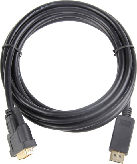 GEMBIRD DisplayPort - DVI 3 m 3m /s1x DVI 1x DisplayPort (wtyk) GEMBIRD DisplayPort - DVI 3 m 3m /s1x DVI 1x DisplayPort (wtyk)