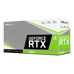Karta graficzna PNY GeForce RTX 3050 VERTO Dual Fan 6GB GDDR6 (VCG30506DFXPB1)