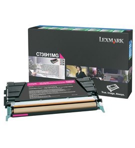 Kaseta z tonerem LEXMARK C736H1MG Magenta Kaseta z tonerem LEXMARK C736H1MG Magenta