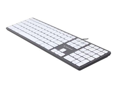 Klawiatura Przewodowa GEMBIRD KB-MCH-02-BKW Klawiatura Przewodowa GEMBIRD KB-MCH-02-BKW