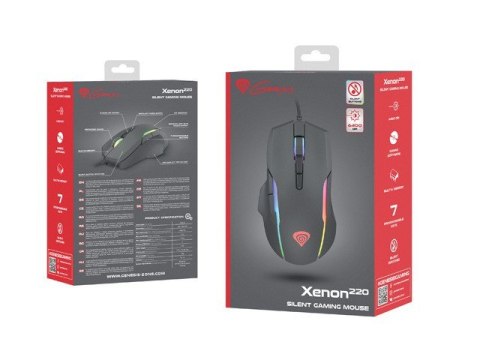 Mysz Przewodowa NATEC Genesis Xenon 220 Mysz Przewodowa NATEC Genesis Xenon 220