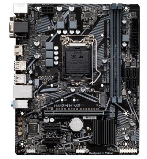 Płyta główna GIGABYTE H410M H V2 (Socket 1200 /micro ATX) Płyta główna GIGABYTE H410M H V2 (Socket 1200 /micro ATX)