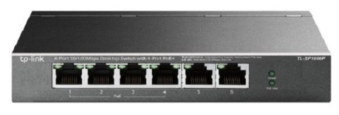 Przełącznik TP-LINK TL-SF1006P (2x 10/100 ) Przełącznik TP-LINK TL-SF1006P (2x 10/100 )