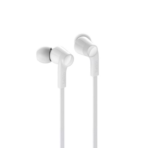 Słuchawki z mikrofonem Douszne Wbudowany BELKIN Rockstar USB-C Biały (1.12m /Złącze USB typu C wtyk/Biały) Słuchawki z mikrofonem Douszne Wbudowany BELKIN Rockstar USB-C Biały (1.12m /Złącze USB typu C wtyk/Biały)