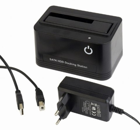 Stacja dokująca do dysków GEMBIRD 2.5"/3.5" SATA - USB 2.0 HD32-U2S-5 Stacja dokująca do dysków GEMBIRD 2.5"/3.5" SATA - USB 2.0 HD32-U2S-5