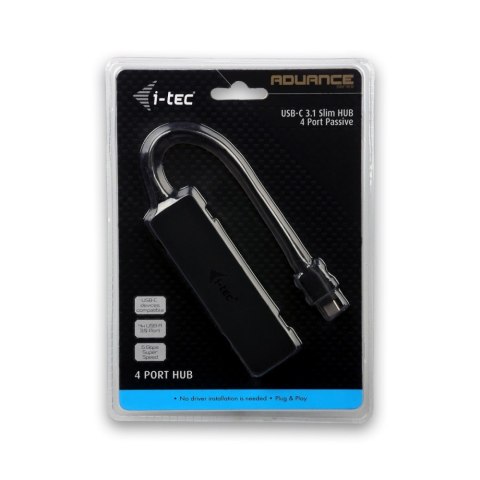 Hub USB I-TEC C31HUB404 Hub USB I-TEC C31HUB404