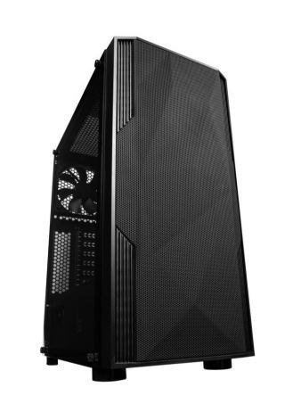 Obudowa LOGIC CONCEPT Obudowa komputerowa bez zasilacza Agir Mesh+Glass USB 3.0 czarna