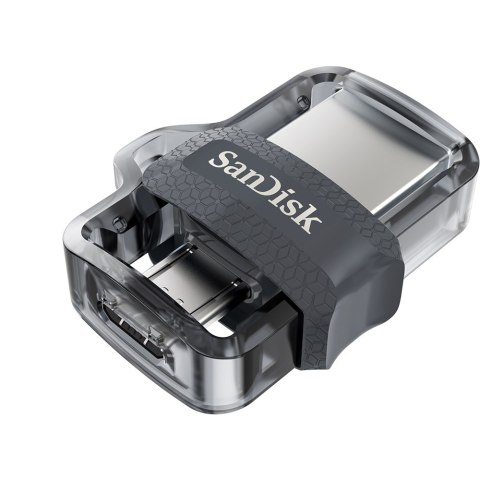 Pendrive SANDISK Ultra Dual Drive m3.0 128 GB (128 GB /USB 3.0 /Srebrno-szary ) Pendrive SANDISK Ultra Dual Drive m3.0 128 GB (128 GB /USB 3.0 /Srebrno-szary )