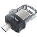 Pendrive SANDISK Ultra Dual Drive m3.0 128 GB (128 GB /USB 3.0 /Srebrno-szary ) Pendrive SANDISK Ultra Dual Drive m3.0 128 GB (128 GB /USB 3.0 /Srebrno-szary )