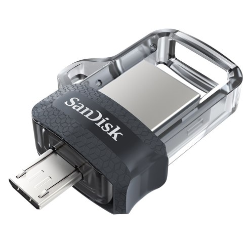 Pendrive SANDISK Ultra Dual Drive m3.0 128 GB (128 GB /USB 3.0 /Srebrno-szary ) Pendrive SANDISK Ultra Dual Drive m3.0 128 GB (128 GB /USB 3.0 /Srebrno-szary )