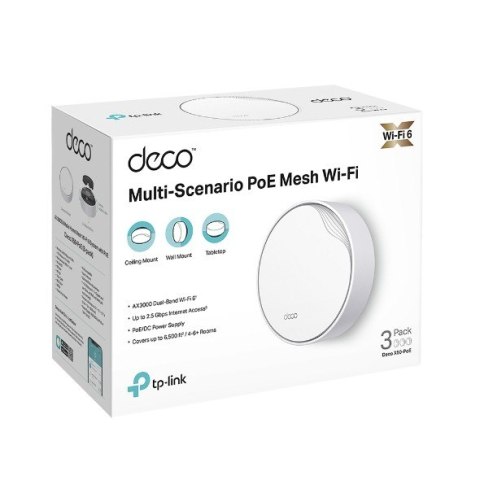 Router TP-LINK Deco X50-PoE (3-pack) AX3000 Router TP-LINK Deco X50-PoE (3-pack) AX3000