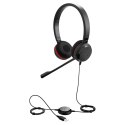 Słuchawki nauszne z mikrofonem JABRA Evolve 20SE (1.2m /Przewodowe wtyk/Czarny) Słuchawki nauszne z mikrofonem JABRA Evolve 20SE (1.2m /Przewodowe wtyk/Czarny)
