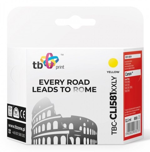 Tusz TB PRINT TBC-CLI581XXLY CLI-581XXLM Tusz TB PRINT TBC-CLI581XXLY CLI-581XXLM