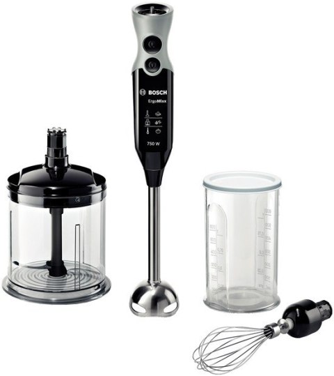 Blender Czarno-srebrny BOSCH MSM 67160 Blender Czarno-srebrny BOSCH MSM 67160