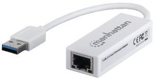 Karta sieciowa przewodowa MANHATTAN Adapter Hi-Speed USB 2.0 506731 Karta sieciowa przewodowa MANHATTAN Adapter Hi-Speed USB 2.0 506731